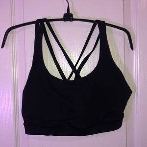 lululemon black sports bra